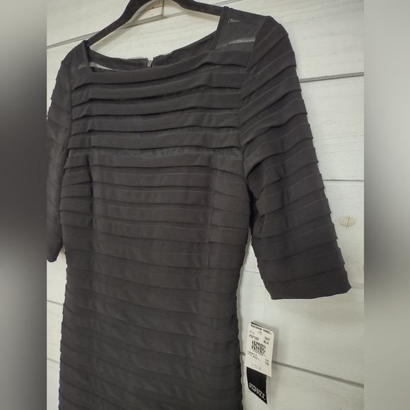 Adrianna Papell Black Dress - Picture 3 of 8